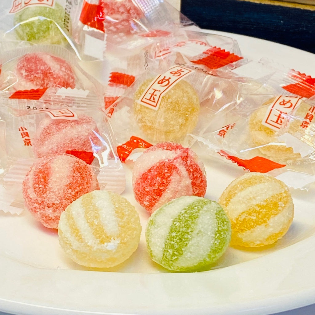 Fruit flavored candy